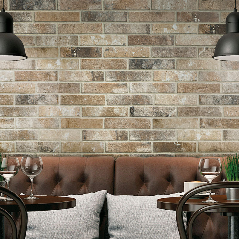 London Beige - Gres Effetto Mattone Faccia a Vista 6x25