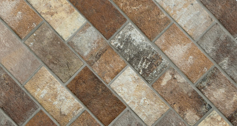 London Multicolor - Gres Effetto Mattone Faccia a Vista 13x25 - Image 3