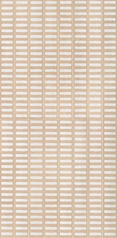 Longarine Calcecreta Manto Bisque - Gres Effetto Mattoncino Rigato 7.5x60 - Image 3