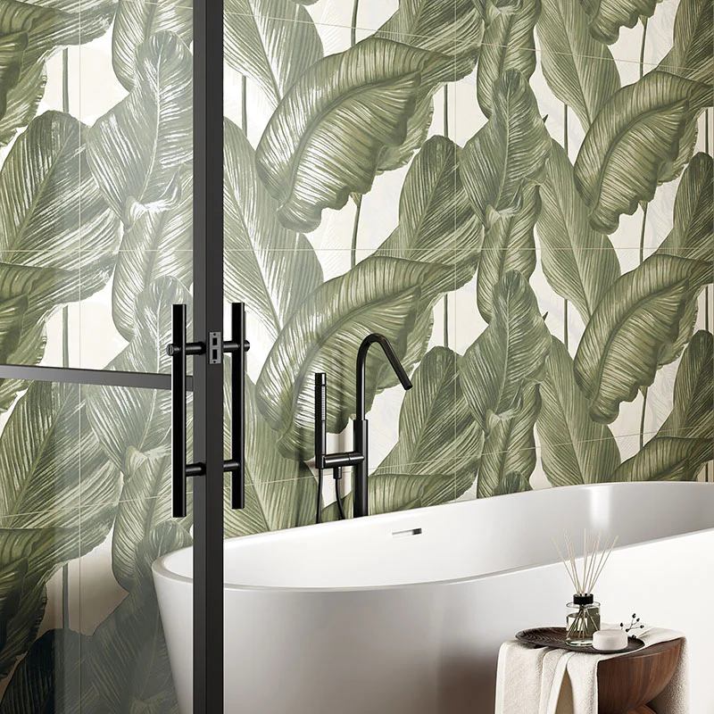 Ludo Decoro Banano - Rivestimento Floreale 60x120 rettificato