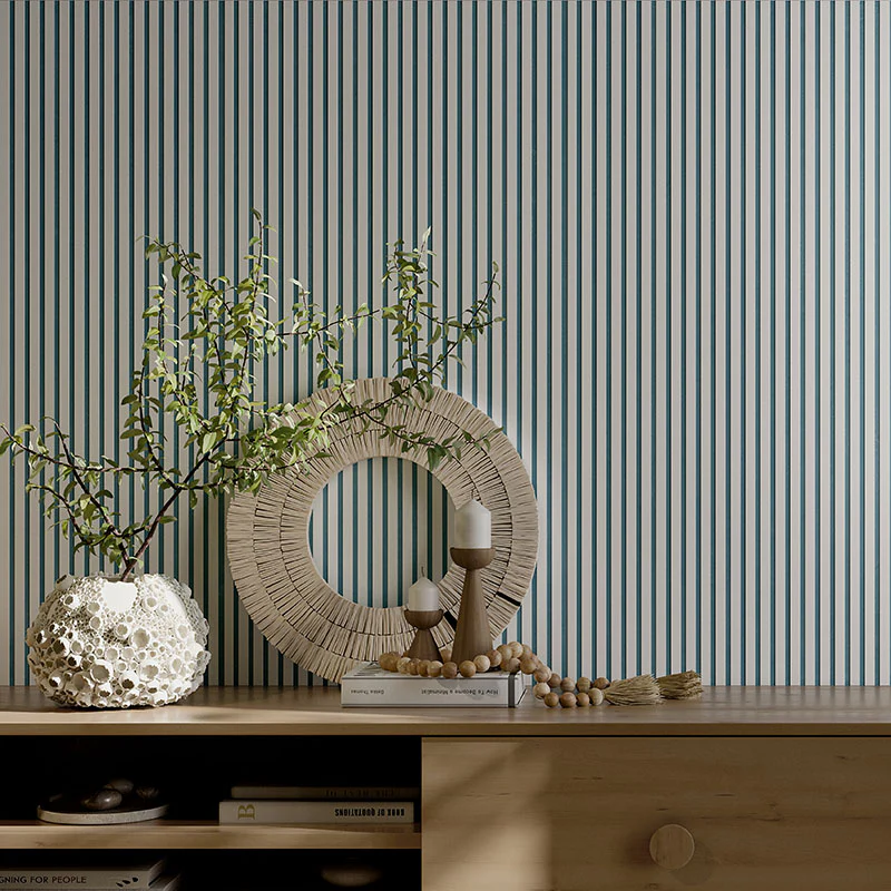 Ludo Nova 3D Bianco Blu - Rivestimento Cannettato dai Colori Pastello 60x120 rettificato