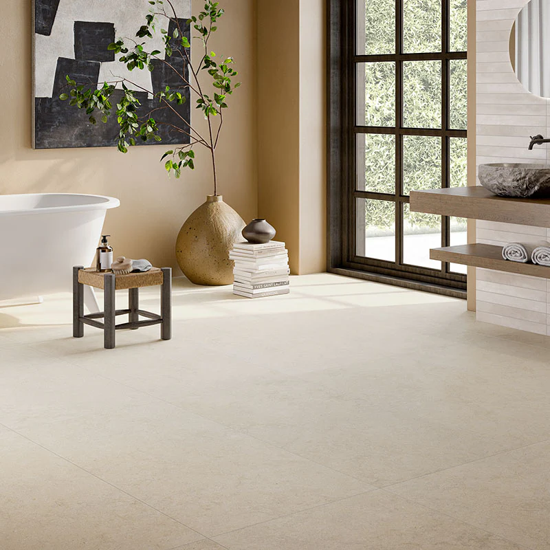 Lutezia Beige - Gres Effetto Pietra Opaco 60x60 Rettificato