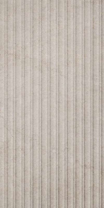 Lutezia Loira Grey - Gres Rigato a Rilievo 60x120 Rettificato