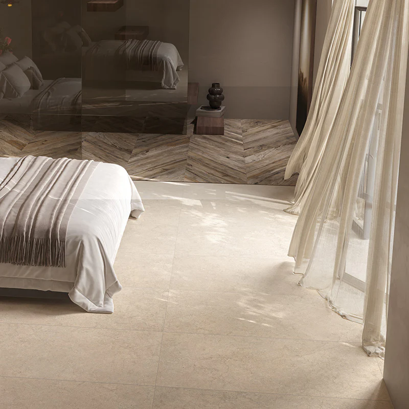 Lutezia Taupe - Gres Effetto Pietra Opaco 120x120 Rettificato