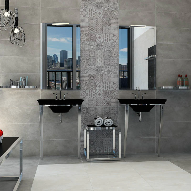 Madison Black - Rivestimento Effetto Cemento 25x60