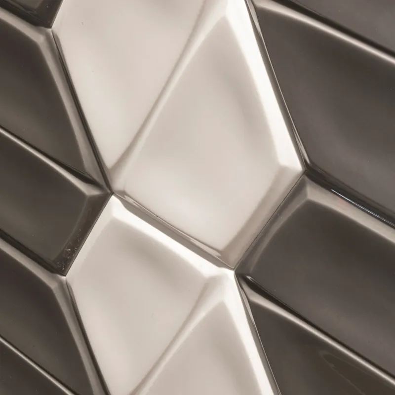 Magnolia Charcoal – Rivestimento Ceramico Esagonale Lucido 15x18 - Image 2