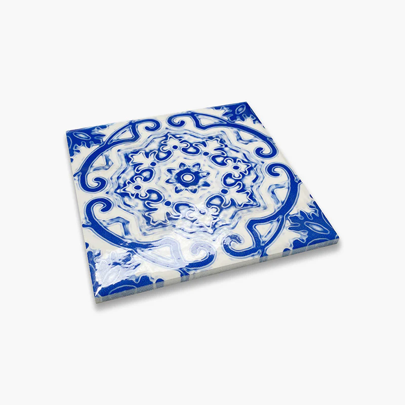 Maioliche 19 - Gres Porcellanato Decorato 15x15 Stile Vietri - Image 2