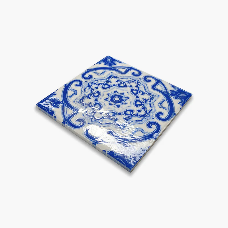 Maioliche 19 - Gres Porcellanato Decorato 15x15 Stile Vietri - Image 3