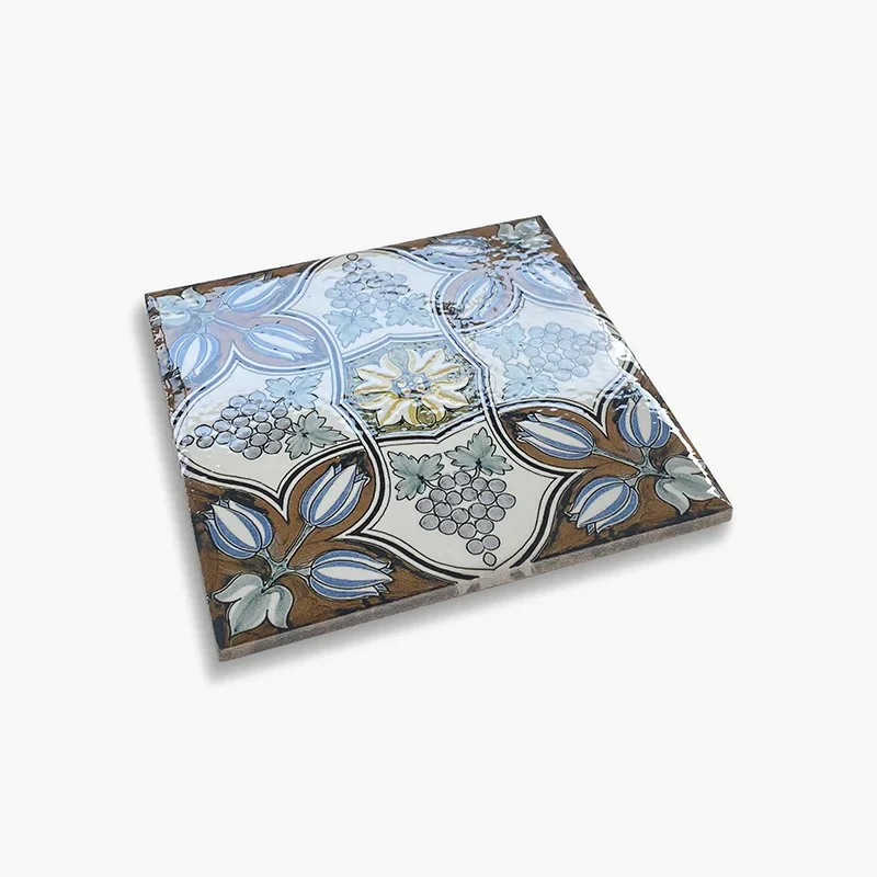 Maioliche 2 - Gres Porcellanato Decorato 15x15 Stile Vietri - Image 3
