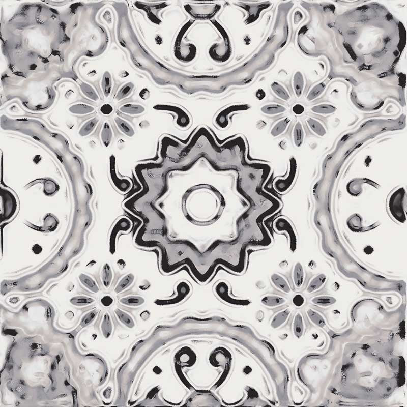 Maioliche Mix Black & White - Gres Porcellanato Decorato Misto 15x15 Stile Vietri - Image 19