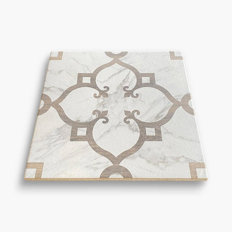 Marble & Wood Decoro 2 - Gres Porcellanato 25x25 - Image 2