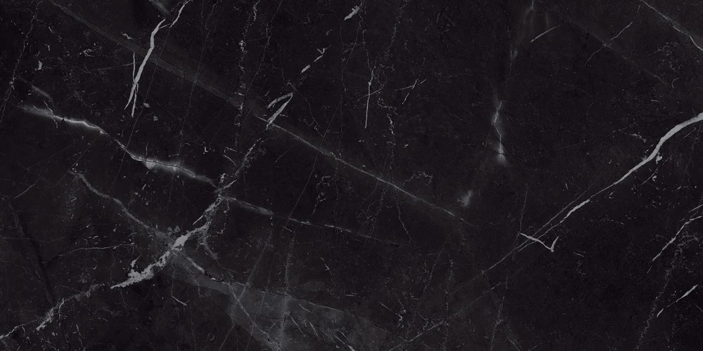 Marquinia Black Lux - Gres Porcellanato Effetto Marmo lucido 60x120 - Image 4