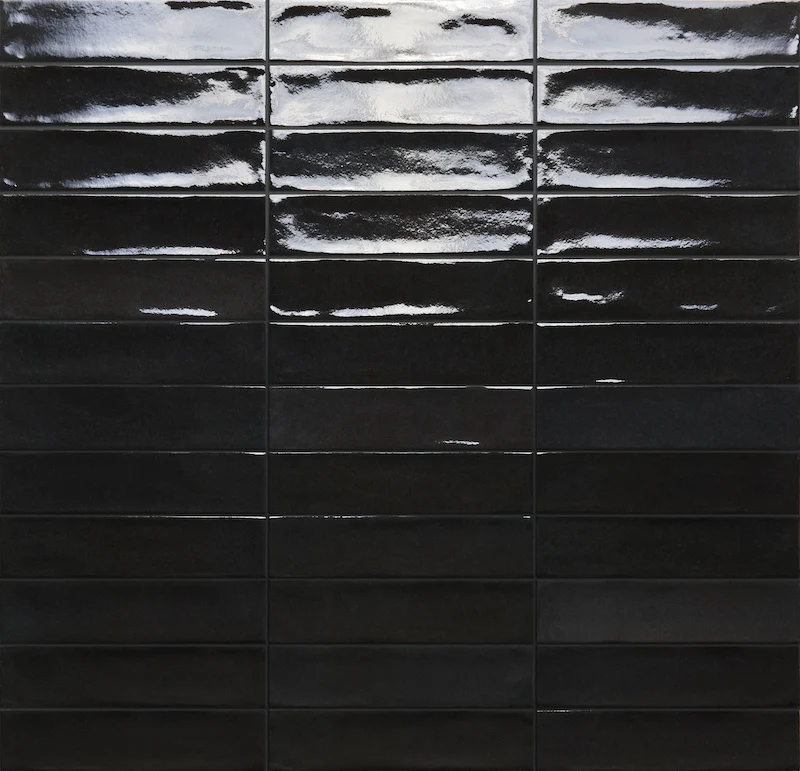 Marrakech Black - Gres Effetto Mattoncino Lucido 5x20 - Image 3