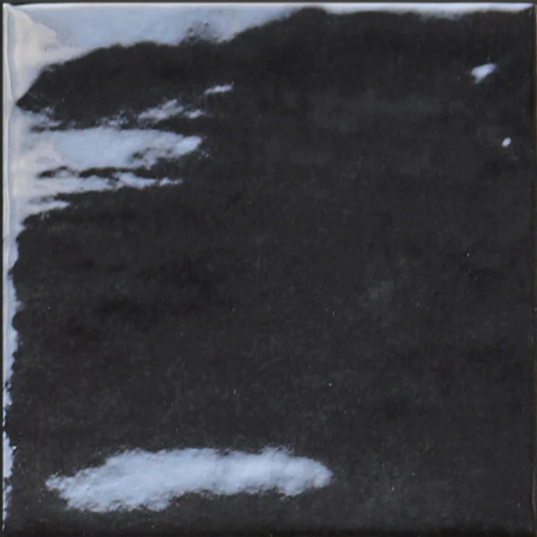 Marrakech Black - Piastrella in Gres Porcellanato Lucido 10x10 - Image 2