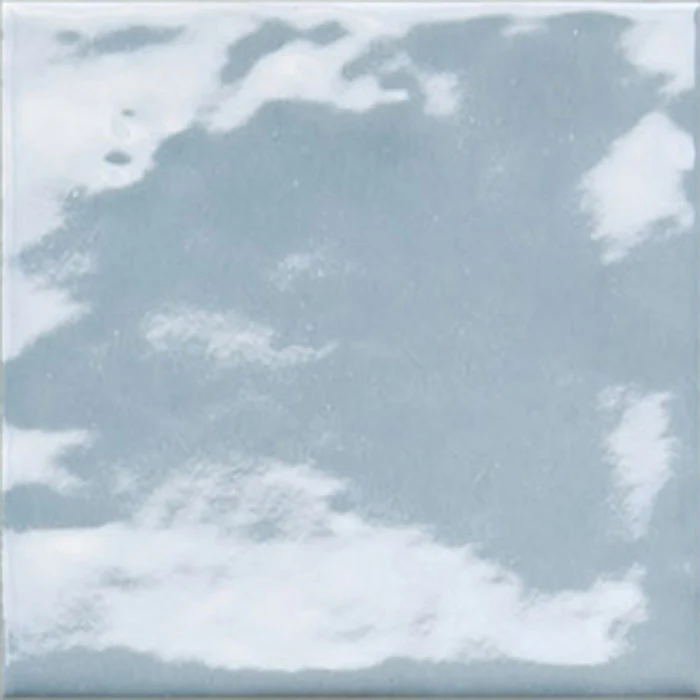 Marrakech Light Blue -Piastrella in Gres Porcellanato Lucido 10x10 - Image 2