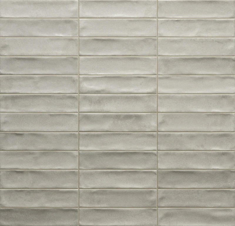 Marrakech Light Grey - Gres Effetto Mattoncino Opaco 5x20