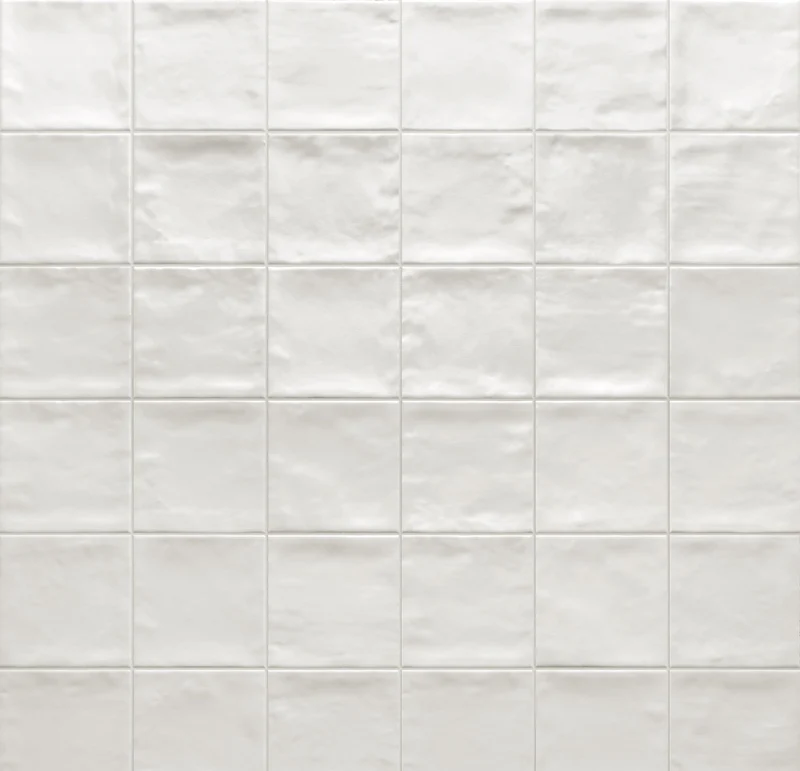 Marrakech Total White - Piastrella in Gres Porcellanato Opaco 10x10