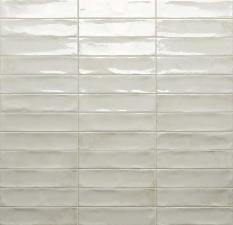 Marrakech White - Gres Effetto Mattoncino Lucido 5x20