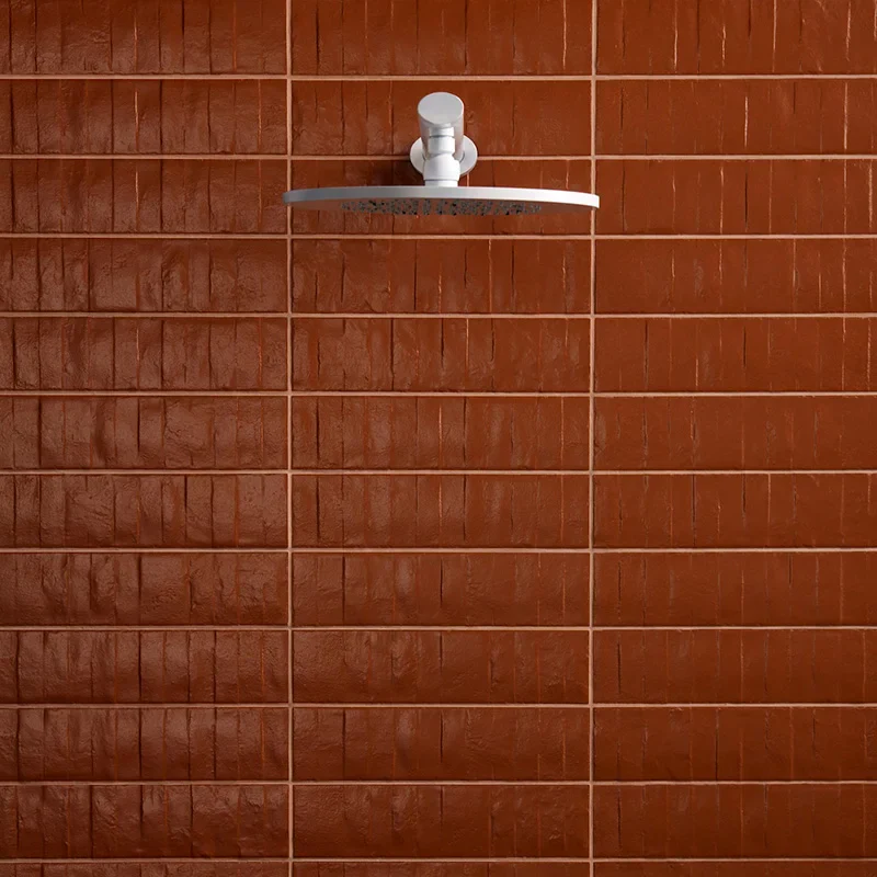 Matter Orange Stick - Gres Porcellanato Effetto Mattoncino 7,5x30 - Image 3