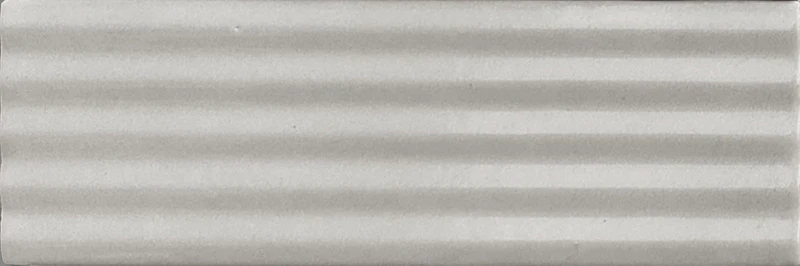 Mini Grey Stripes Glossy - Gres Effetto Mattoncino Rigato Lucido 5x15