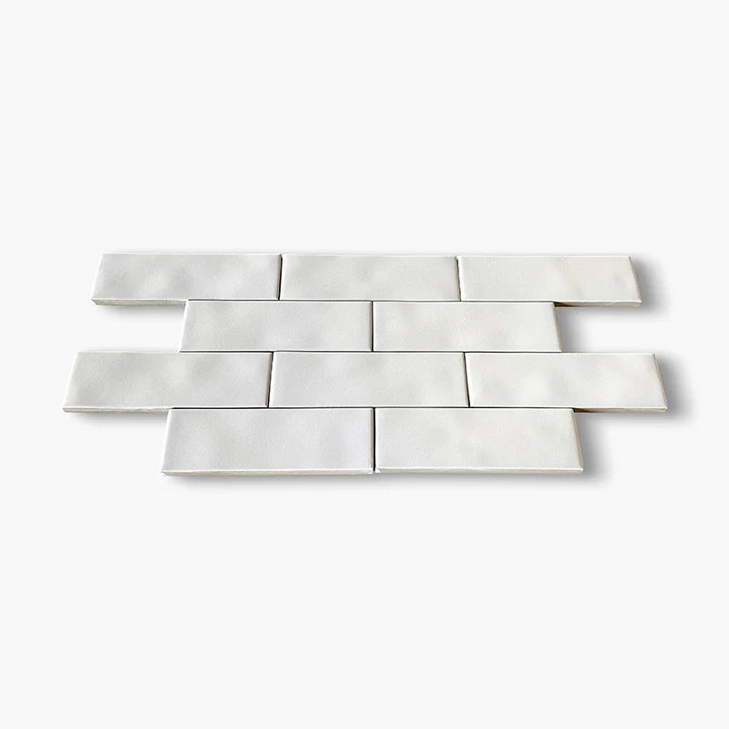Mini Off White Matt - Gres Effetto Mattoncino Opaco 5x15 - Image 3