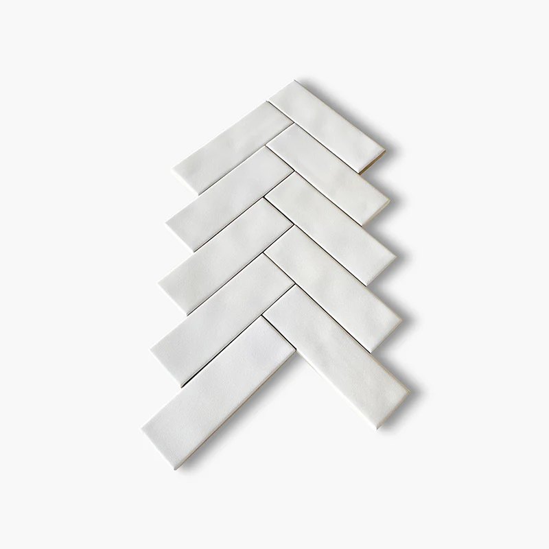Mini Off White Matt - Gres Effetto Mattoncino Opaco 5x15 - Image 4
