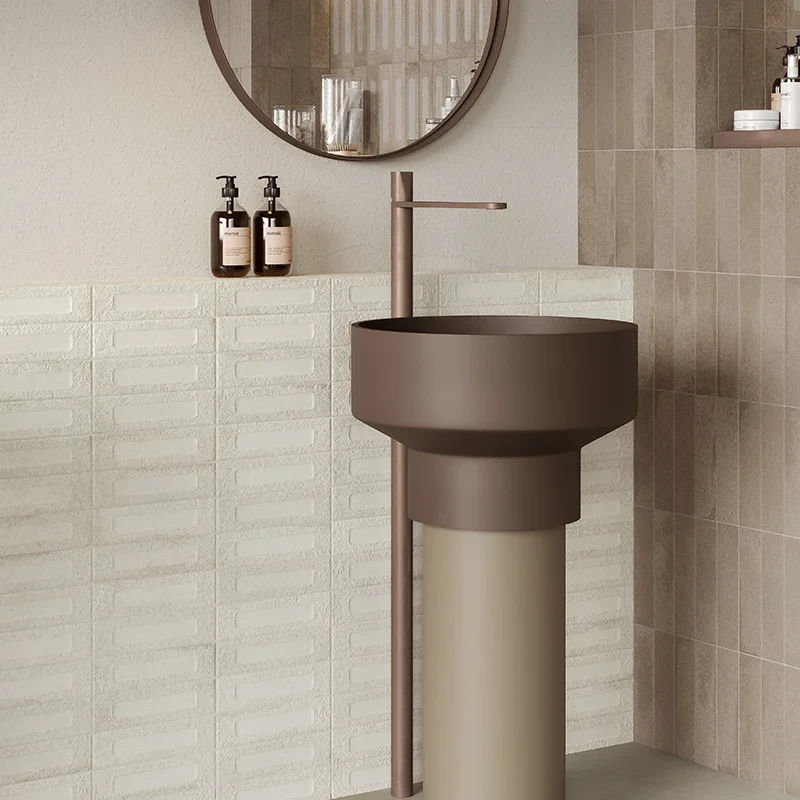 Miniature Fornace Formella Bianco Minerale - Gres Effetto Mattoncino Rigato 6x24
