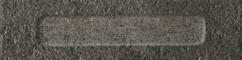 Miniature Fornace Formella Nero Fumo - Gres Effetto Mattoncino Rigato 6x24 - Image 2