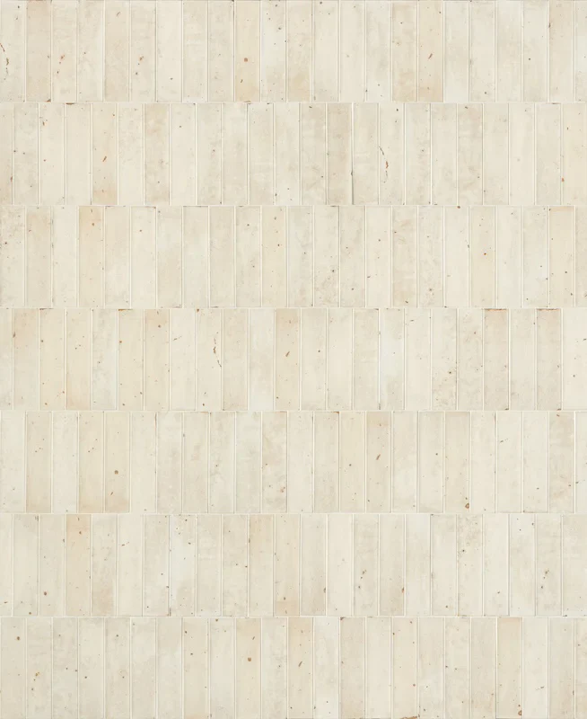 Miniature Fregio Bianco Naturale - Gres Effetto Mattoncino 6x24 - Image 3