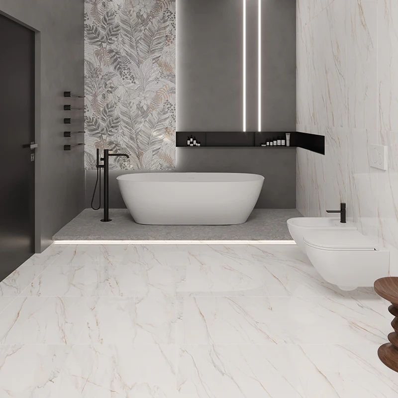 Mito Calacatta Oro - Gres Effetto Marmo Lucido 60x120 Rettificato