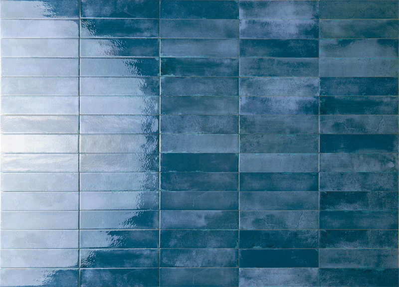 Mojave Blu - Gres Effetto Mattoncino Lucido 6x25 - Image 3