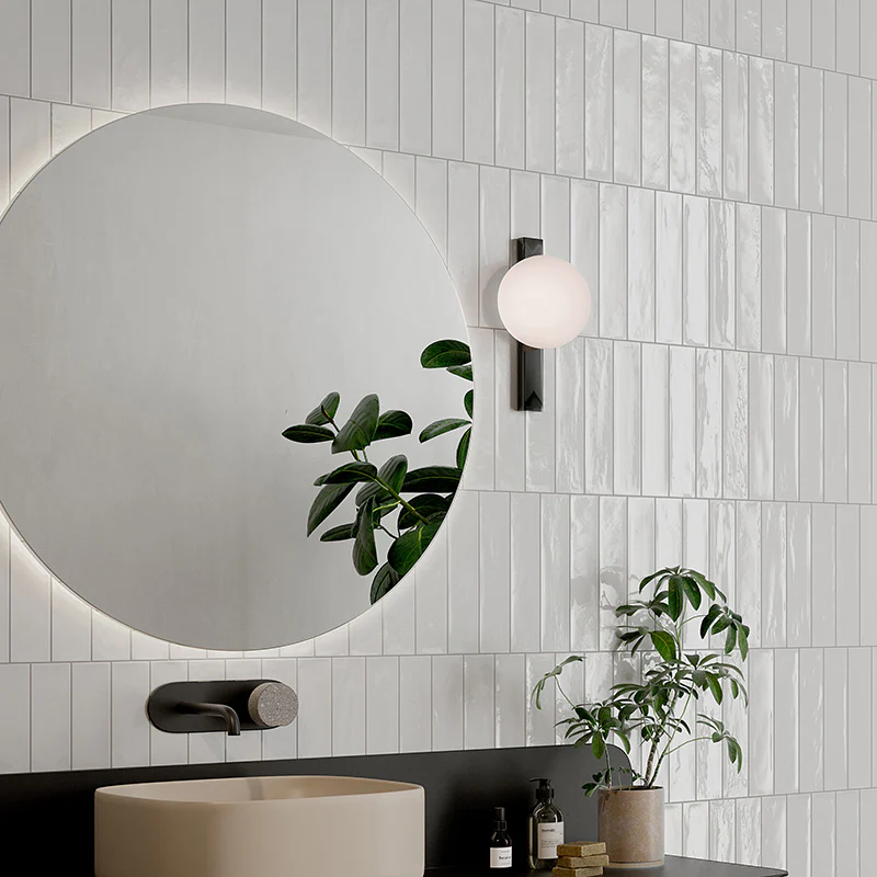 Mojave White - Gres Effetto Mattoncino Lucido 6x25 - Image 4