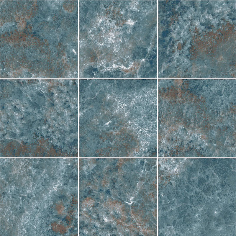 Moon Emerald Antiscivolo R11 - Gres Effetto Nuvolato Lucido per Esterni 15x15 - Image 2