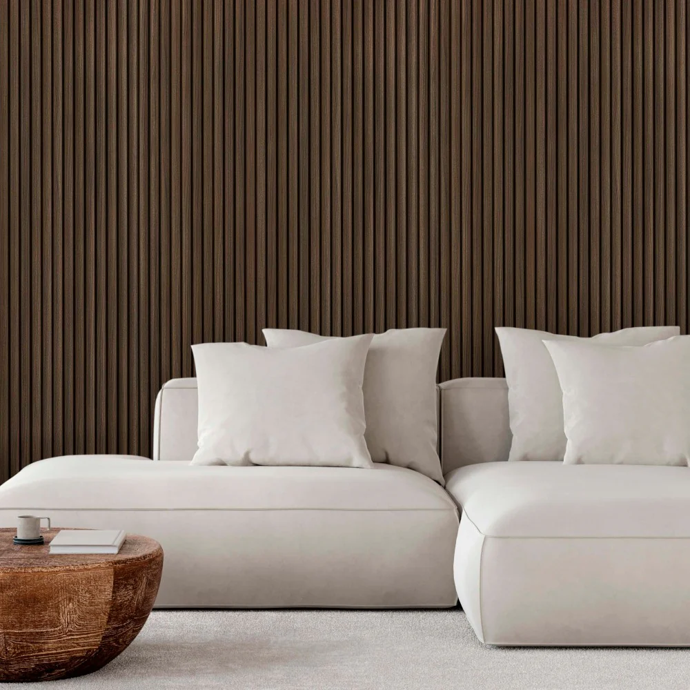 Moove Urban Classic di Deco - Kintai Walnut - Rivestimenti e Boiserie in legno e tecnopolimeri