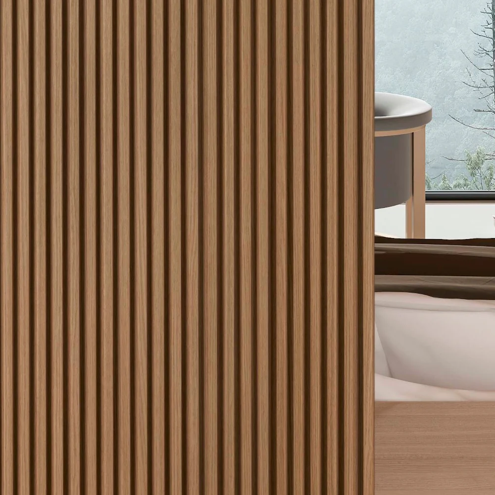 Moove Urban Classic di Deco - Tower Teak - Rivestimenti e Boiserie in legno e tecnopolimeri