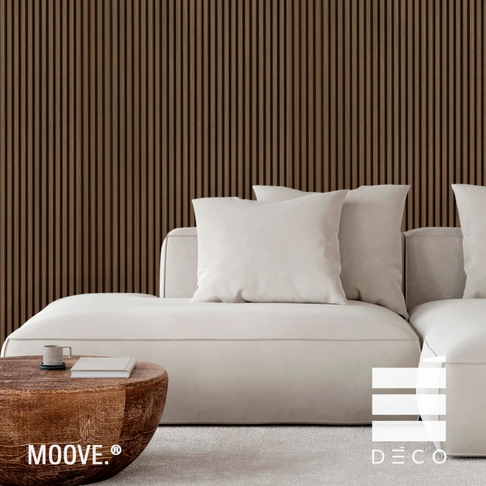 Moove Urban Classic di Deco - Tower Walnut - Rivestimenti e Boiserie in legno e tecnopolimeri