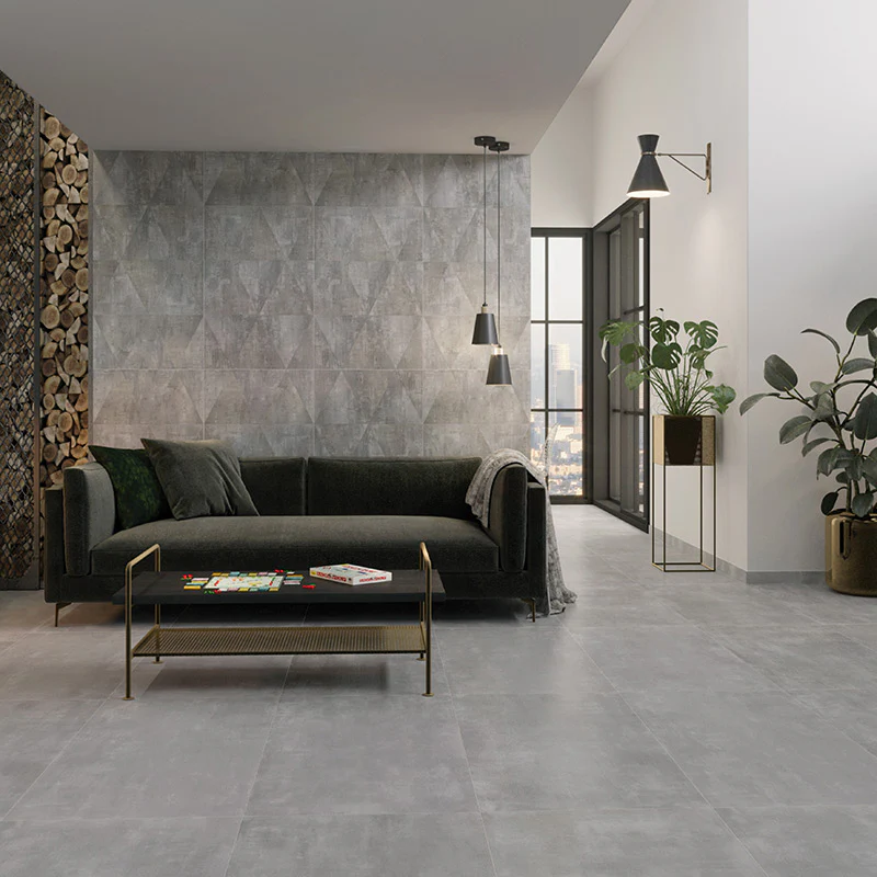 More! Grey - Gres Effetto Cemento 60x120 Rettificato