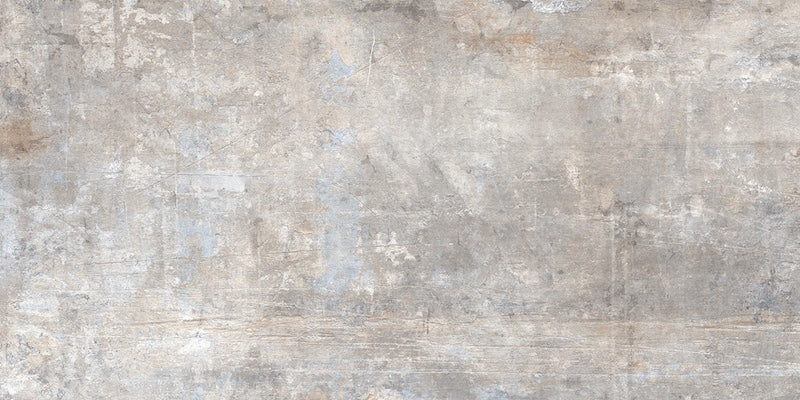 Murales Grey - Gres Effetto Cemento Graffiato Opaco 40x80 Rettificato