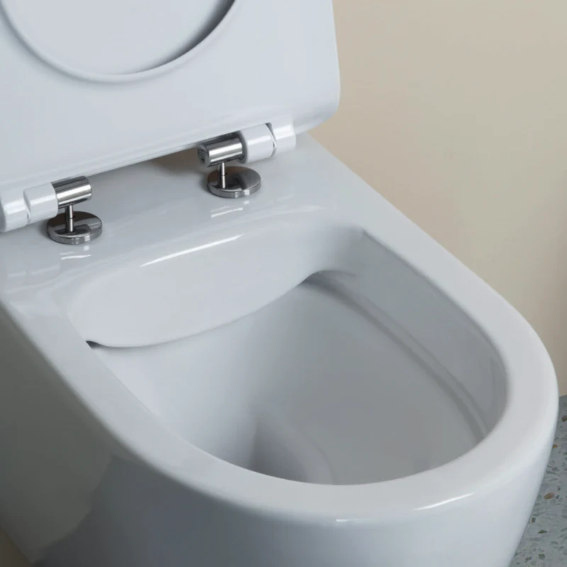 Music Plus - Set sanitari sospesi senza brida con coprivaso Slim rallentato - Image 5