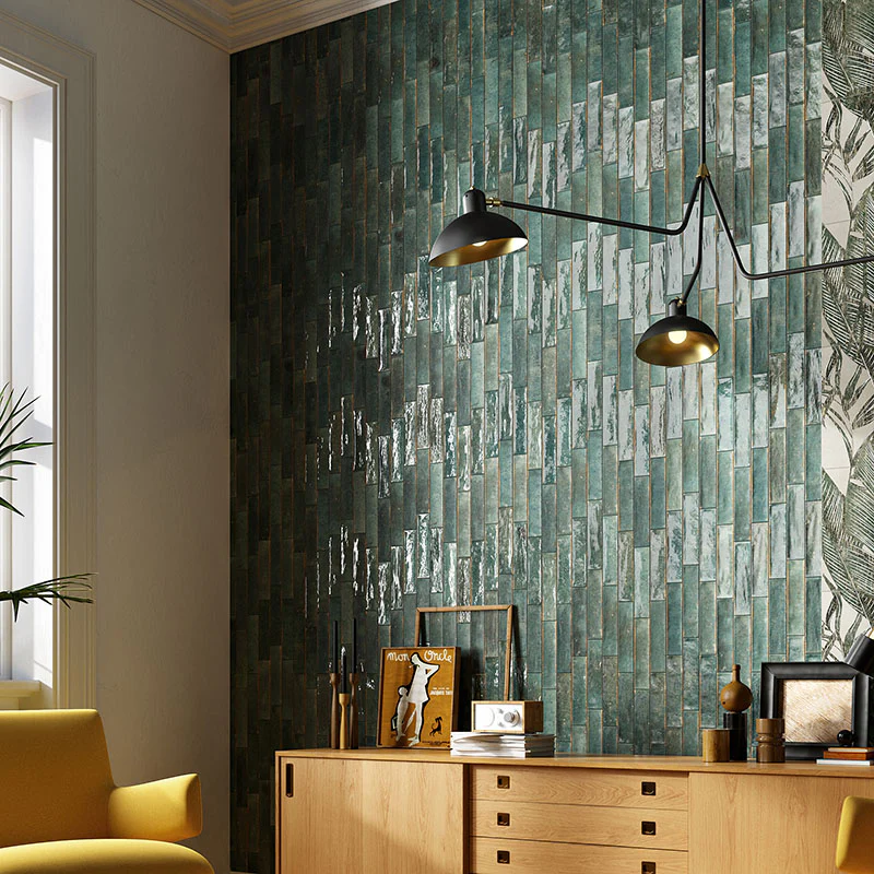 Noho Emerald - Gres Effetto Mattoncino Opaco 6x25