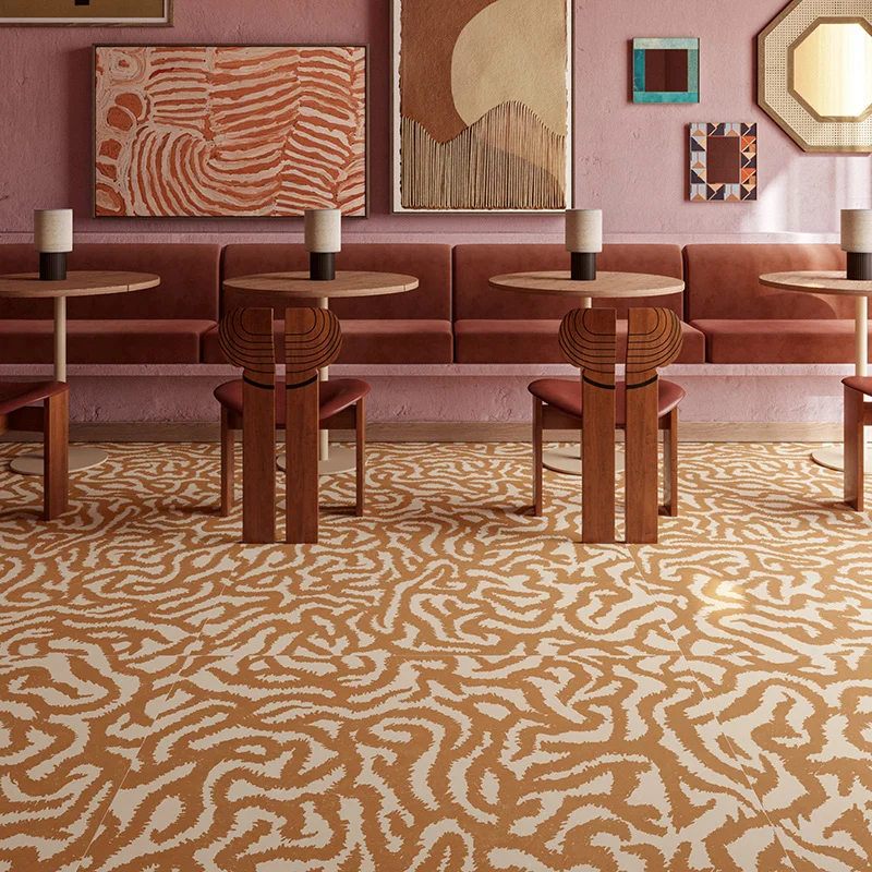 Nok Snake Terra - Gres Porcellanato Effetto Tribale 120x120