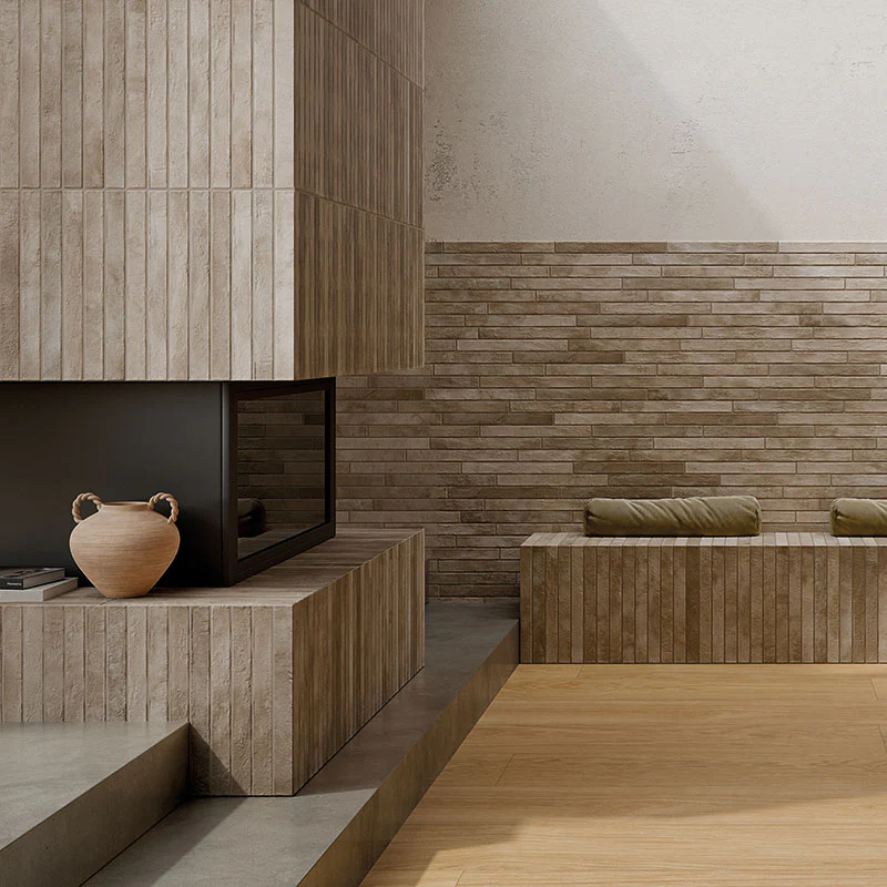 Nolita Mud - Gres Effetto Mattoncino Opaco 5x45