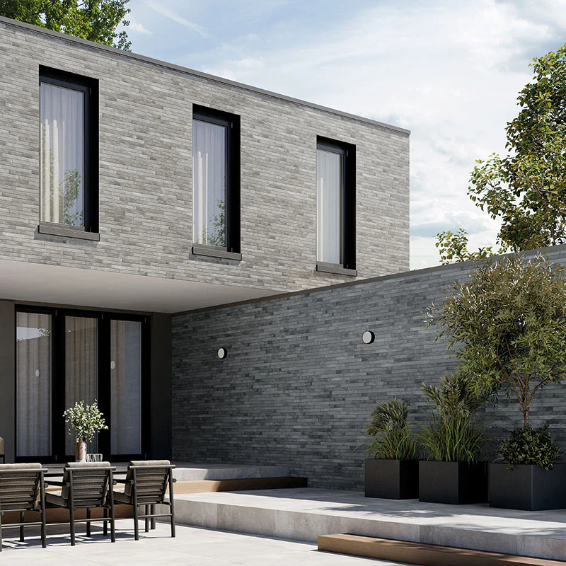 Nolita Silver - Gres Effetto Mattoncino Opaco 5x45