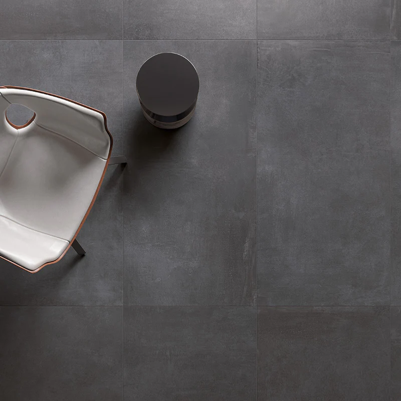 Noord Anthracite - Gres effetto cemento industriale 60x120 rettificato