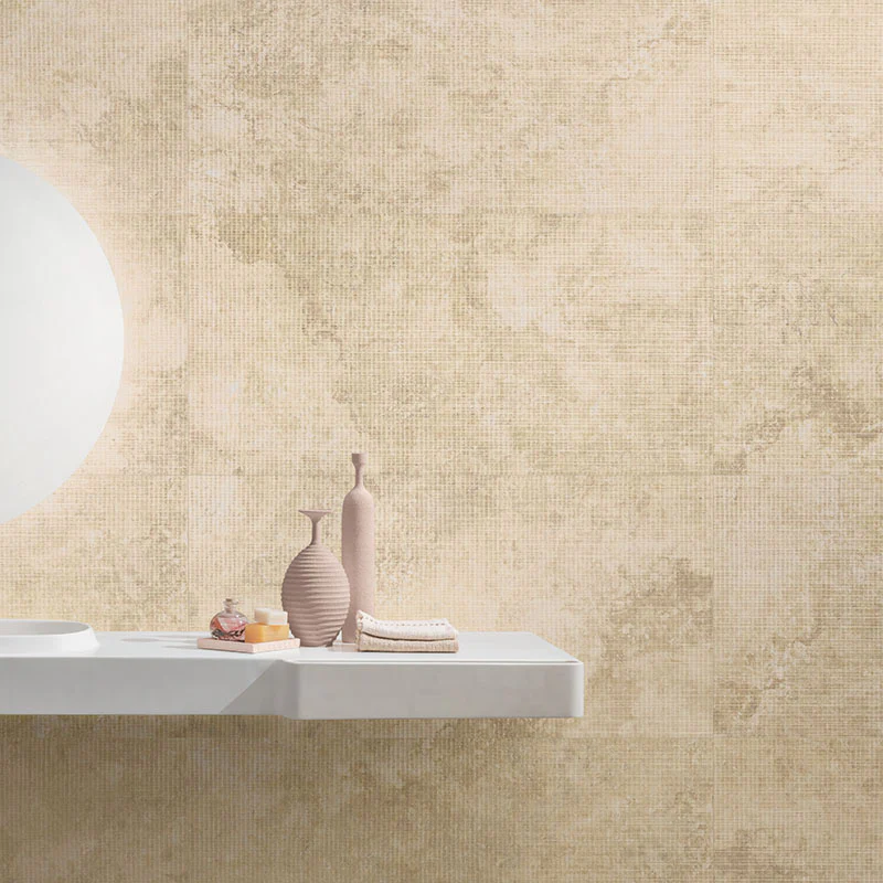 Omnia Rapolano Beige Crossing 3D - Gres effetto pietra rigato 60x120