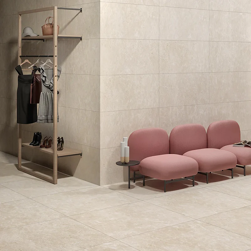 Omnia Venezia Ivory - Gres porcellanato effetto pietra 40x80 rettificato