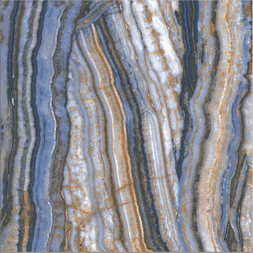 Onyx Blue - Gres Porcellanato Effetto Onice Lucido 15x15 - Image 4
