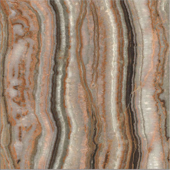 Onyx Brown - Gres Porcellanato Effetto Onice Lucido 15x15 - Image 6