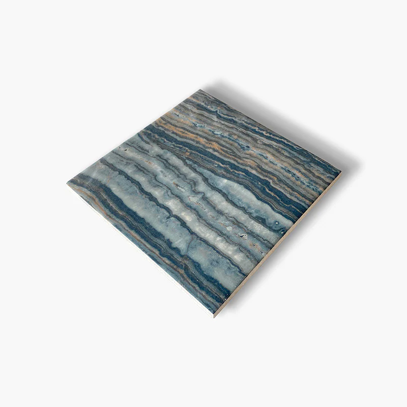 Onyx Green - Gres Porcellanato Effetto Onice Lucido 15x15 - Image 2