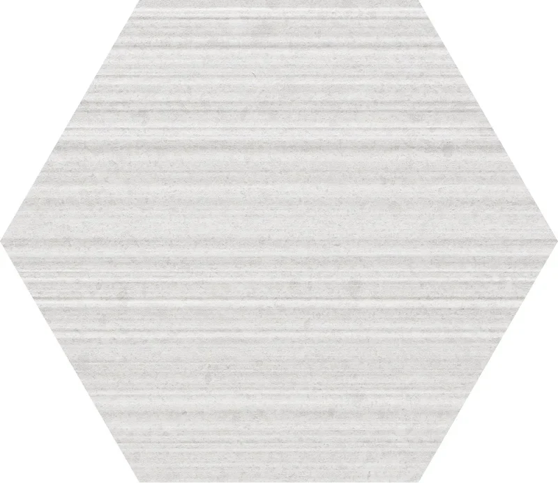 Otto Bianco Esagona Mix - Gres Esagonale Effetto Pietra 22x19 - Image 4